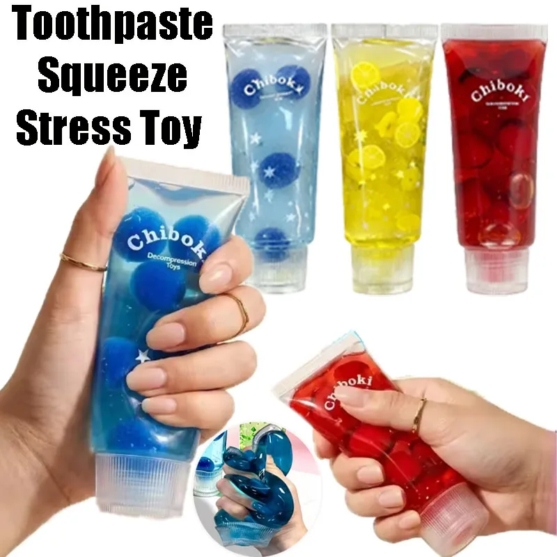 Toothpaste Stress Ball Shapeable Squishy Toy Non-Bounce Jam Vaseline Feel ASMR Fidget Toys for Kids & Adults Anti Stress Gifts
Toothpaste Stress Ball Shapeable Squishy Toy Non-Bounce Jam Vaseline Feel ASMR Fidget Toys for Kids & Adults Anti Stress Gifts