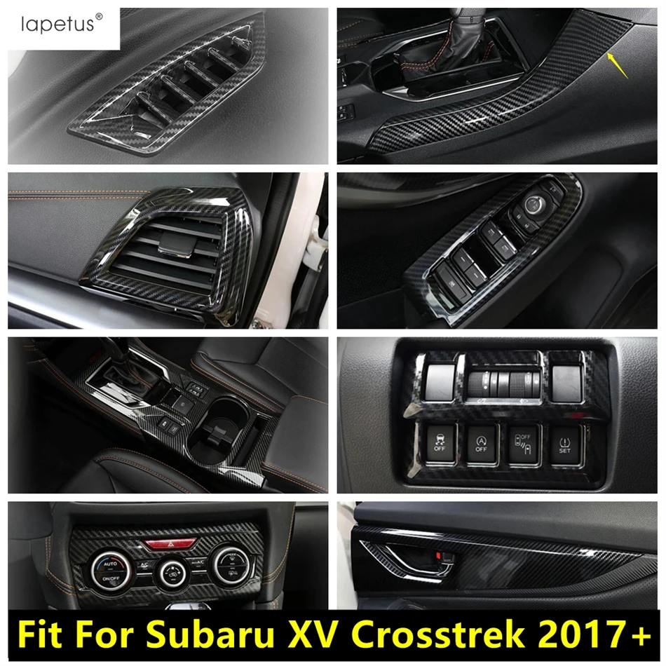 For Subaru XV Crosstrek 2017 - 2021 Accessories Central Air AC Vent /Window Lift / Handle Bowl / Gear Shift Water Cup Cover Trim
For Subaru XV Crosstrek 2017 - 2021 Accessories Central Air AC Vent /Window Lift / Handle Bowl / Gear Shift Water Cup Cover Trim