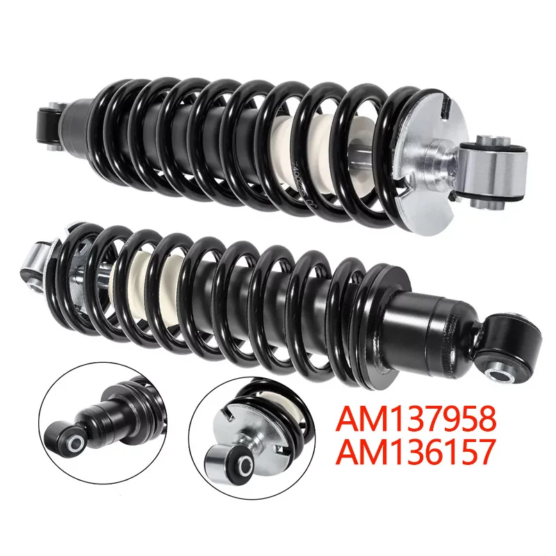 Rear Shocks Struts Coil-over Spring Compatible with John Deere Gator XUV620i and Gator XUV850D Replaces OEM# AM137958 AM136157
Rear Shocks Struts Coil-over Spring Compatible with John Deere Gator XUV620i and Gator XUV850D Replaces OEM# AM137958 AM136157