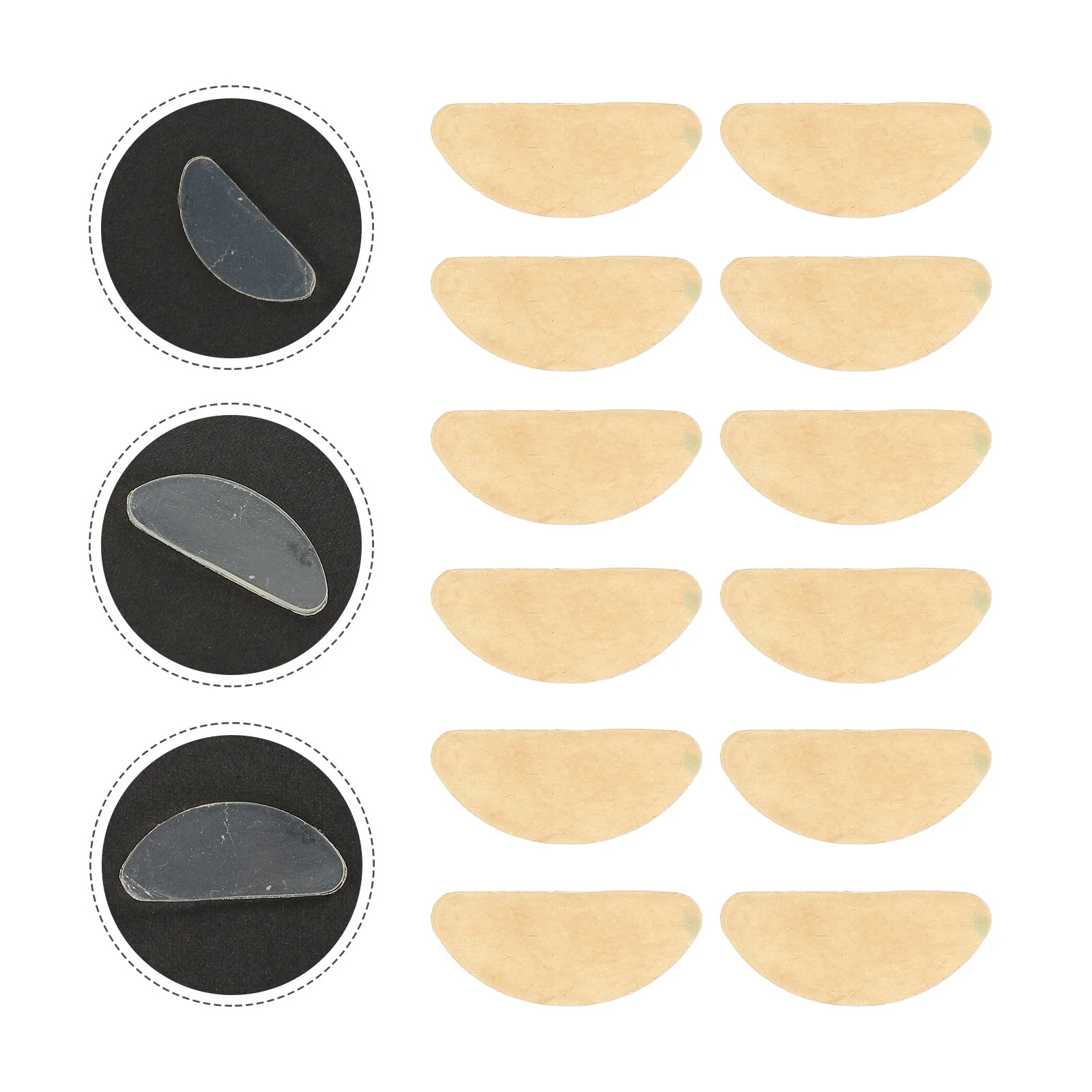 18Pairs Eyeglass Nose Pads Comfortable Anti-Skid Nose Cushions Replacement Silicone Pads for Glasses Prevent Slipping Support
18Pairs Eyeglass Nose Pads Comfortable Anti-Skid Nose Cushions Replacement Silicone Pads for Glasses Prevent Slipping Support