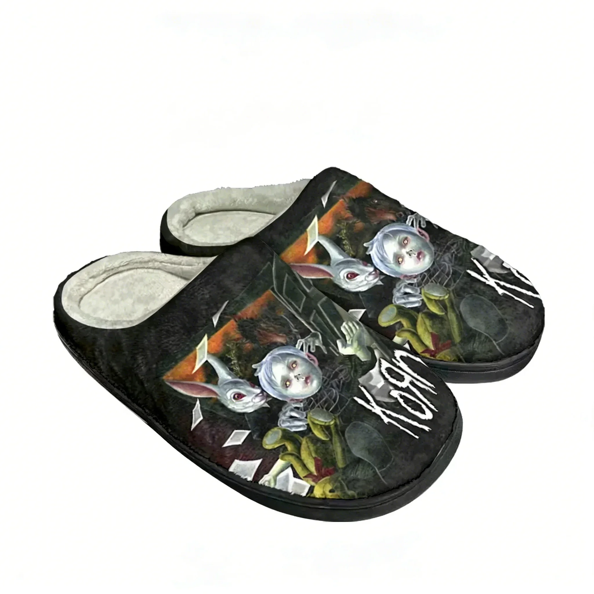 Korn Rock Band Home Cotton Custom Slippers Mens Womens Sandals Plush Bedroom 3D Print Casual Keep Warm Shoes Thermal Slipper
Korn Rock Band Home Cotton Custom Slippers Mens Womens Sandals Plush Bedroom 3D Print Casual Keep Warm Shoes Thermal Slipper