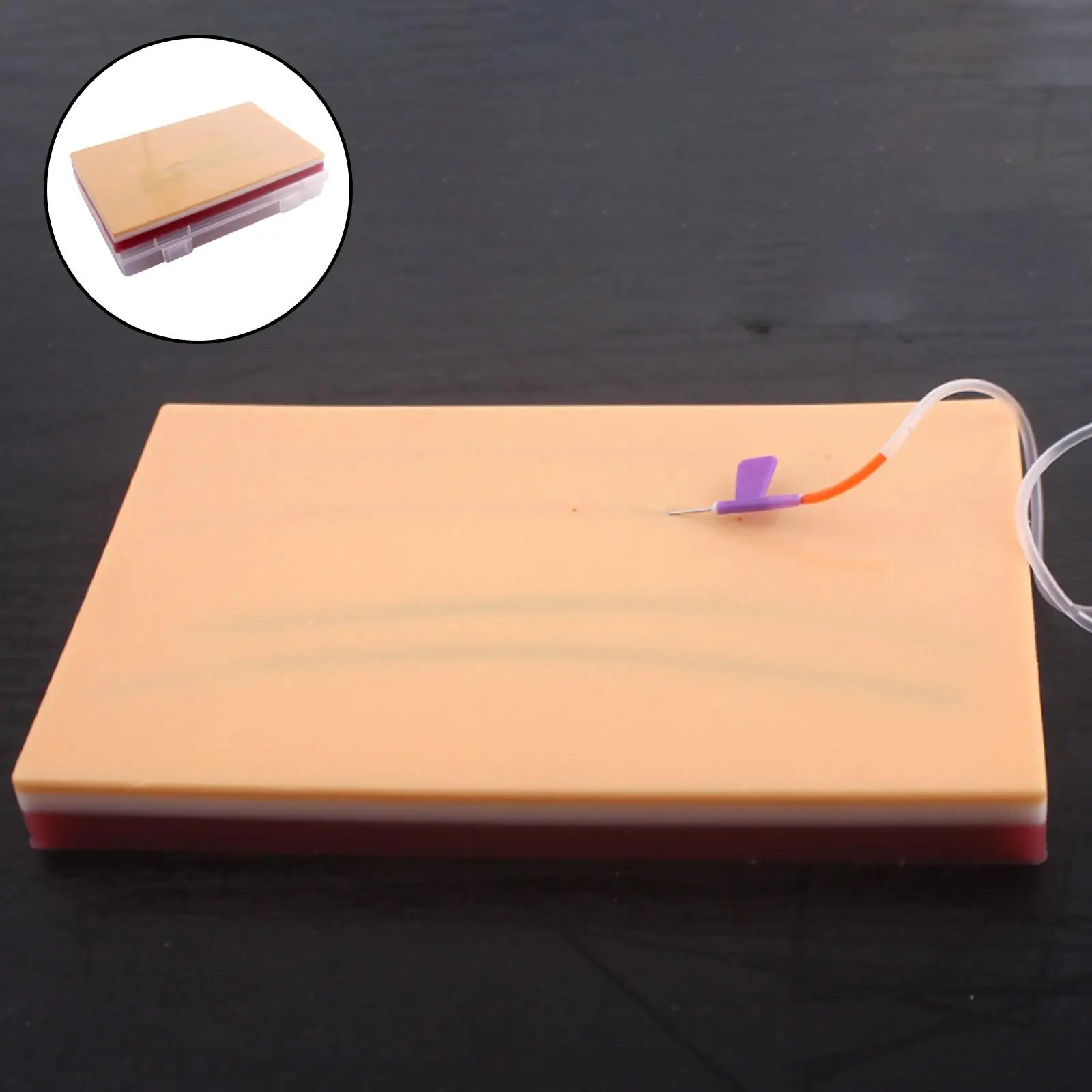 Silicone with Vessels Model Educational Model for Training Injection Training Tool Supplies Material
Silicone with Vessels Model Educational Model for Training Injection Training Tool Supplies Material