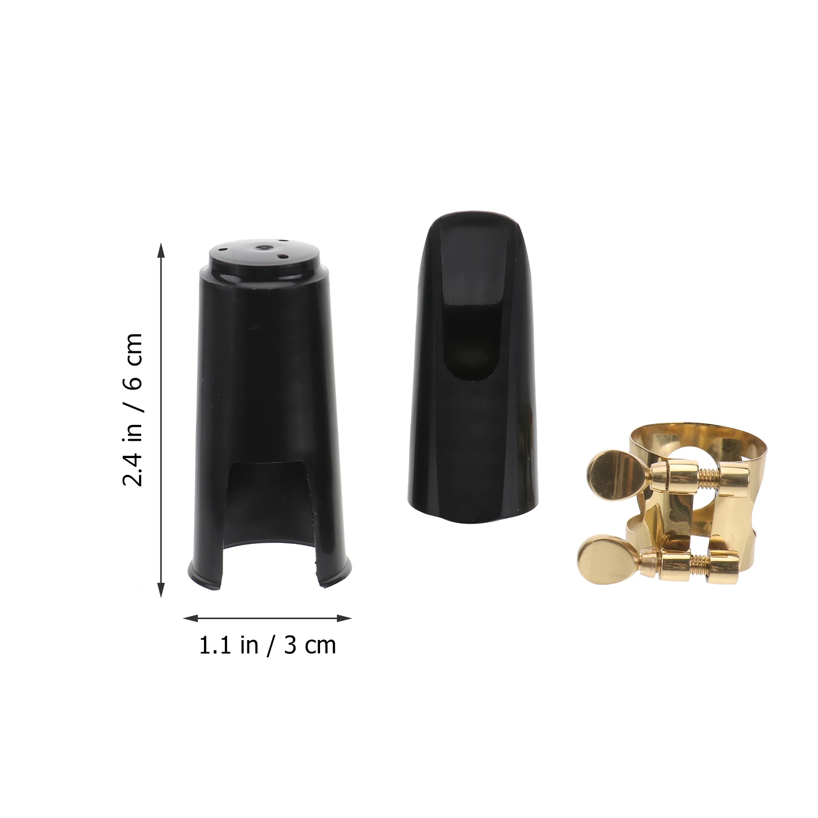 Clarinet Mouthpiece Bolwtorch Kit For Clarinet Black Durable Abs Plastic High Quality Metal Sound Control Affordable
Clarinet Mouthpiece Bolwtorch Kit For Clarinet Black Durable Abs Plastic High Quality Metal Sound Control Affordable