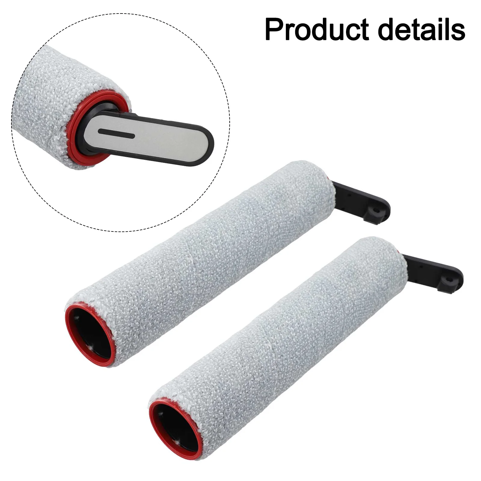 Replacement Roller Brush Set for MOVA M10 Floor Scrubber Vacuum Cleaner Efficient Dirt Pickup and Easy Installation
Replacement Roller Brush Set for MOVA M10 Floor Scrubber Vacuum Cleaner Efficient Dirt Pickup and Easy Installation