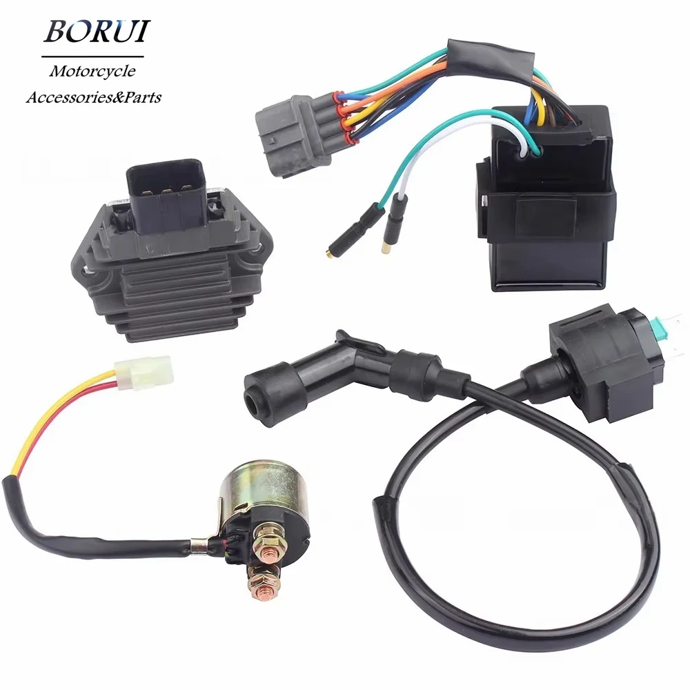 Комплект реле стартера выпрямителя CDI катушки зажигания для Honda TRX350 FourTrax Ranche 30410-HN5-671 31600-HN7-003 30400-HN4-305
Комплект реле стартера выпрямителя CDI катушки зажигания для Honda TRX350 FourTrax Ranche 30410-HN5-671 31600-HN7-003 30400-HN4-305