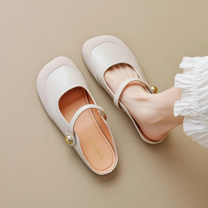 Women French Style One Strap Shallow Mouth Silver Leather Shoes Round Toe Flat Soft Sole Mary Jane Fairy Style Casual Dai
Women French Style One Strap Shallow Mouth Silver Leather Shoes Round Toe Flat Soft Sole Mary Jane Fairy Style Casual Dai