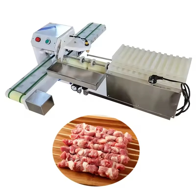 Automation Chicken Kebab Making Machine Turkey Kebab Skewer Chicken BBQ Bamboo Stick Souvlaki Satay Skewer Making Machine
Automation Chicken Kebab Making Machine Turkey Kebab Skewer Chicken BBQ Bamboo Stick Souvlaki Satay Skewer Making Machine