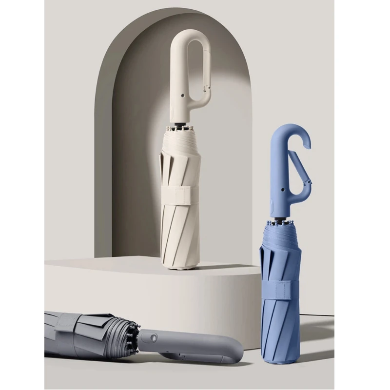Automatic Umbrella Buckle Hang Anywhere Enlarged Thickened Reinforced Men Women Suitable Both Sun Rain Girls Students Umbrella
Automatic Umbrella Buckle Hang Anywhere Enlarged Thickened Reinforced Men Women Suitable Both Sun Rain Girls Students Umbrella
