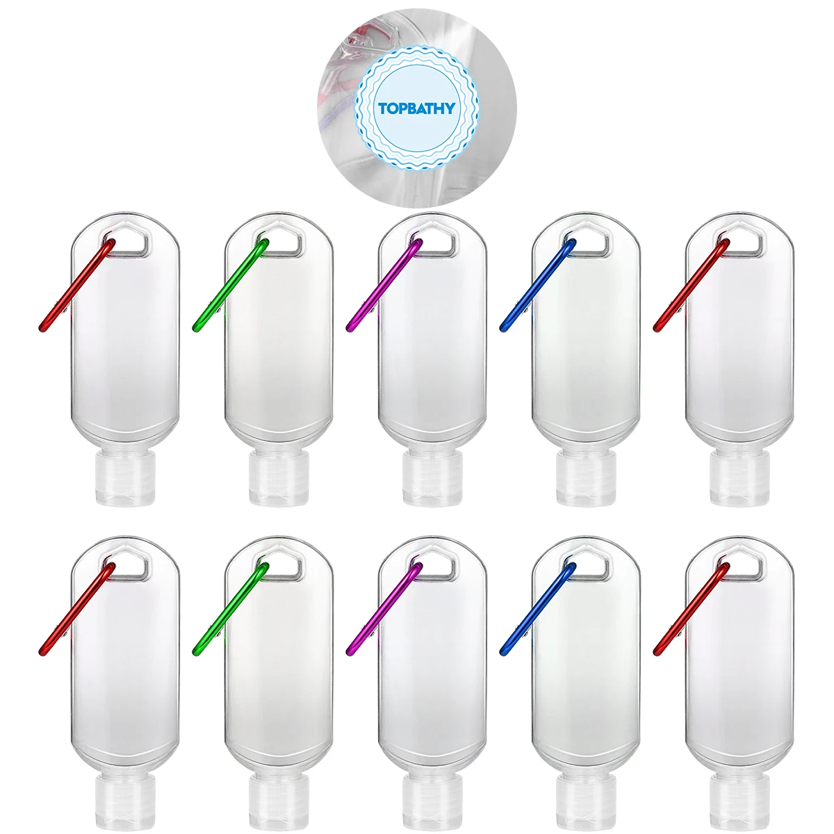 Refillable Travel Bottles Durable for Shampoo Body Wash Lotion Hand Cream Sunscreen Hook Portable Storage Containers
Refillable Travel Bottles Durable for Shampoo Body Wash Lotion Hand Cream Sunscreen Hook Portable Storage Containers