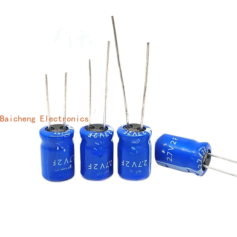 10PCS Brand new 2.7V2.0F R-type 8 * 12MM 3.5MM pin distance DIY electronic capacitor 2F
10PCS Brand new 2.7V2.0F R-type 8 * 12MM 3.5MM pin distance DIY electronic capacitor 2F