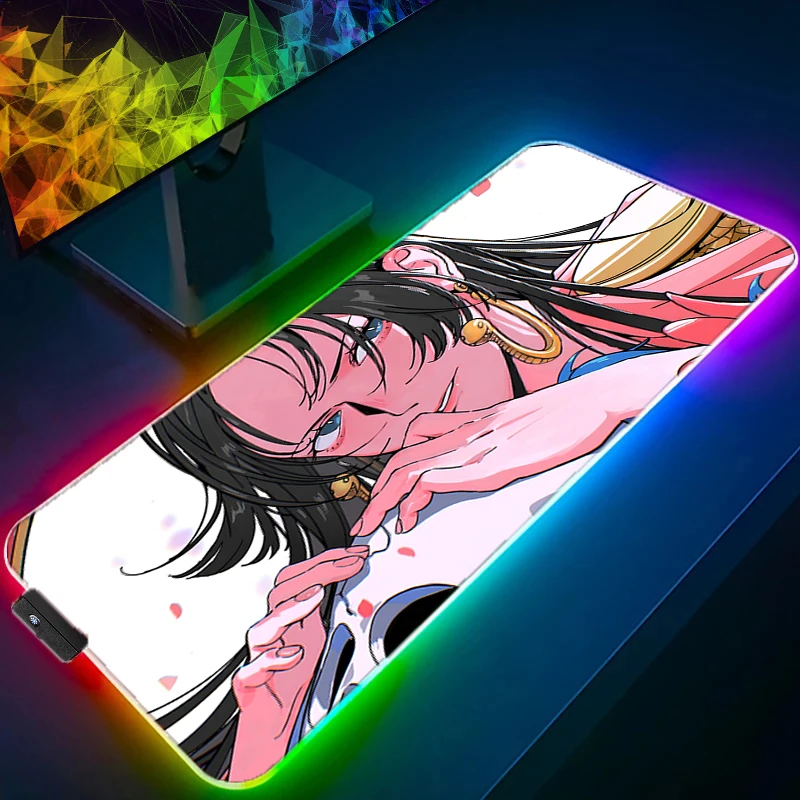 RGB LED Mouse Pad Laptop Cartoon Keyboard Pad Non-Slip Tablet Pad PC Accessories Mousepad Gaming One Piece Boa Hancock Desk Mat
RGB LED Mouse Pad Laptop Cartoon Keyboard Pad Non-Slip Tablet Pad PC Accessories Mousepad Gaming One Piece Boa Hancock Desk Mat
