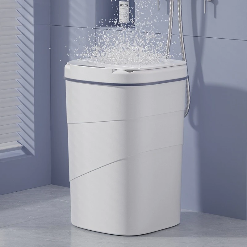 Smart Sensor Touchless Automatic Closing Trash Can Battery Powered for Bathroom House Office
Smart Sensor Touchless Automatic Closing Trash Can Battery Powered for Bathroom House Office
