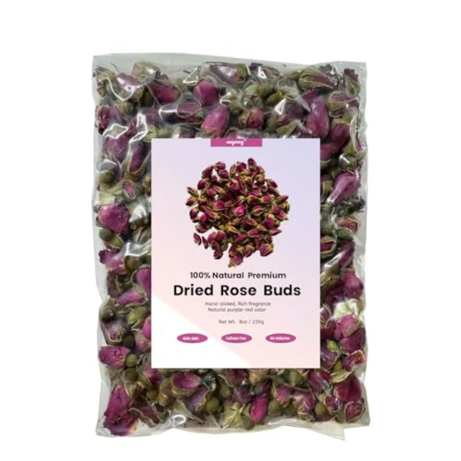 8 oz/226 g-Dried Rose Petals and Dried Rose Buds - Natural and Edible Grade For use in herbal teas, rose water, decorations, so
8 oz/226 g-Dried Rose Petals and Dried Rose Buds - Natural and Edible Grade For use in herbal teas, rose water, decorations, so