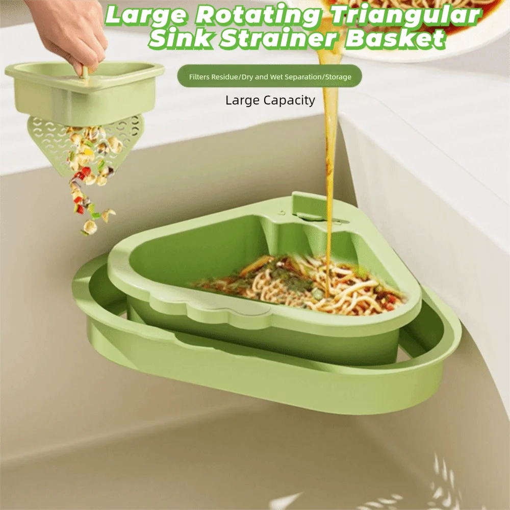 2 in 1 Sink Strainer Basket Triangle Detachable Fruit Washing Filter Rack Punch-free Openable Bottom Cover Soap Sponge Shelf
2 in 1 Sink Strainer Basket Triangle Detachable Fruit Washing Filter Rack Punch-free Openable Bottom Cover Soap Sponge Shelf