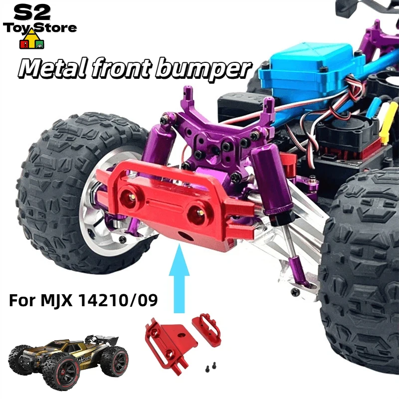 MJX Metal Front Bumper Anti Collision Upgrade Parts For 1/14 14210 14209 RC Off Road Truck Crawler Racing Car Accessories
MJX Metal Front Bumper Anti Collision Upgrade Parts For 1/14 14210 14209 RC Off Road Truck Crawler Racing Car Accessories
