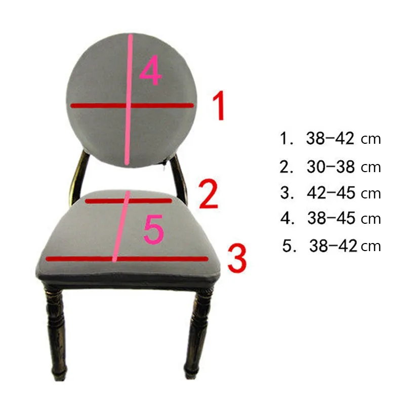 European Elastic Velvet Round Back Chair Cover Hotel Decor Chair Protector Seat Slipcover Furniture Protector Home Decor
European Elastic Velvet Round Back Chair Cover Hotel Decor Chair Protector Seat Slipcover Furniture Protector Home Decor