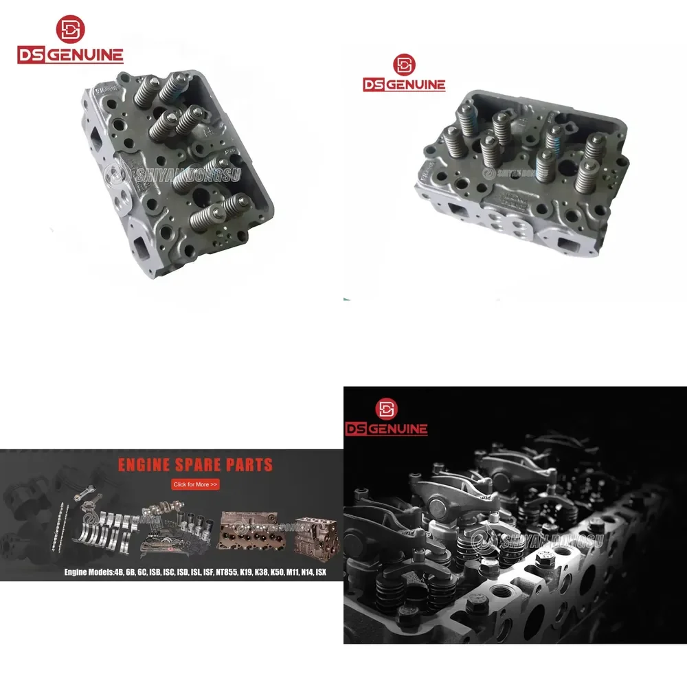 WAP01 NTA855 Engine Cylinder Head Assembly for 4915442 3041992 3008089 3024375 3041993 3418678 3418529
WAP01 NTA855 Engine Cylinder Head Assembly for 4915442 3041992 3008089 3024375 3041993 3418678 3418529