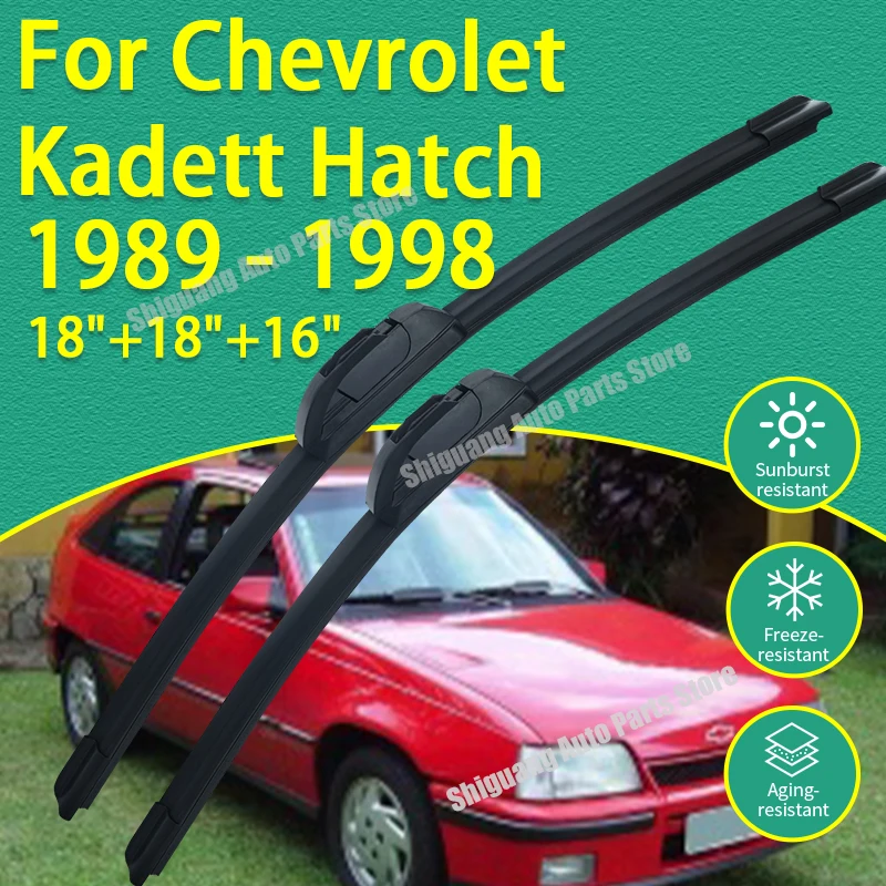 Front Rear Silicone Coating Wipers for Chevrolet Kadett Hatch 1989 - 1998 Car Wiper Windshield Windscreen Blades Accessories
Front Rear Silicone Coating Wipers for Chevrolet Kadett Hatch 1989 - 1998 Car Wiper Windshield Windscreen Blades Accessories