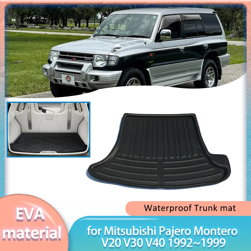 for Mitsubishi Pajero Montero V20 V30 V40 1992~1999 Car Trunk Mat Boot Liner Cargo Floor Carpet Waterproof Cover Pad Accessories
for Mitsubishi Pajero Montero V20 V30 V40 1992~1999 Car Trunk Mat Boot Liner Cargo Floor Carpet Waterproof Cover Pad Accessories