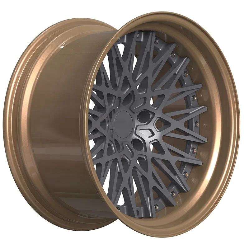 2 Piece Custom Wheel 6061-T6 Aluminum Forged Car Rim Forged Alloy Wheel 21 5x120
2 Piece Custom Wheel 6061-T6 Aluminum Forged Car Rim Forged Alloy Wheel 21 5x120