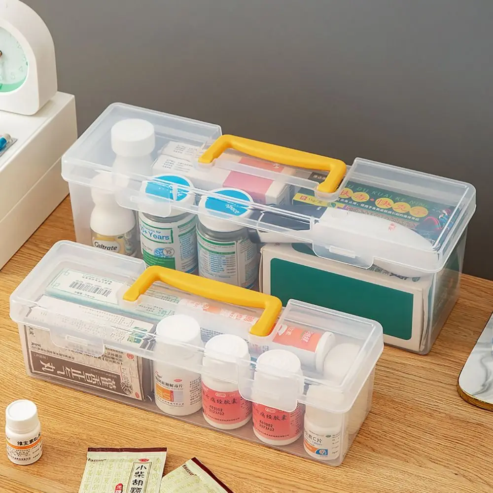 Large Capacity Medicine Box Portable Emergency Medicine Cabinet Multifunction Plastic Medicine Storage Box Household
Large Capacity Medicine Box Portable Emergency Medicine Cabinet Multifunction Plastic Medicine Storage Box Household