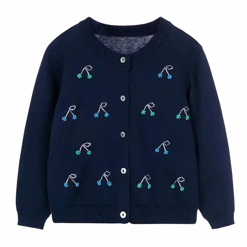 2025 Children's Clothing Girls BP Red Cardigan Autumn Knitted Wear Cherry Beading Clothing For Teeangers
2025 Children's Clothing Girls BP Red Cardigan Autumn Knitted Wear Cherry Beading Clothing For Teeangers