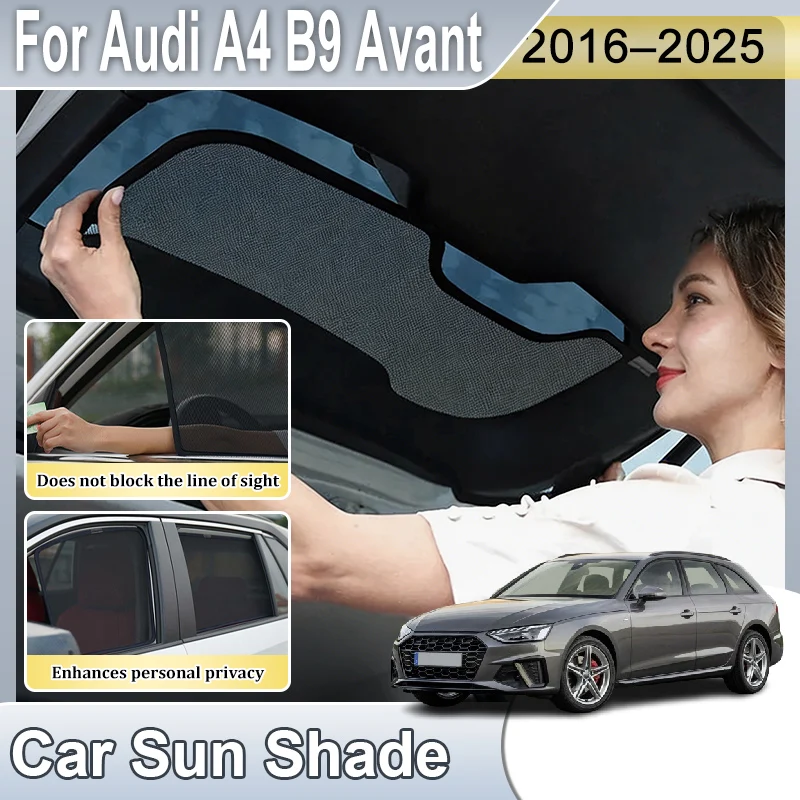 Car Sunshade For Audi A4 B9 Avant Accessorie 2016–2025 Window Sun Shades Sunscreen Privacy Curtains Sun Visors Mosquito Tools
Car Sunshade For Audi A4 B9 Avant Accessorie 2016–2025 Window Sun Shades Sunscreen Privacy Curtains Sun Visors Mosquito Tools