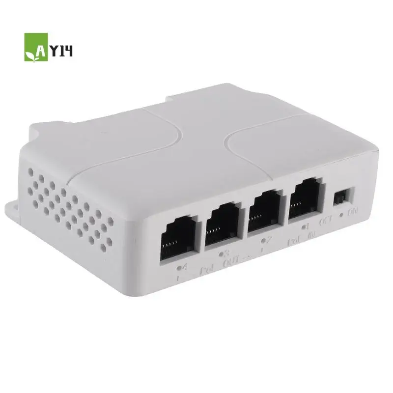 AY14 -1 To 3 Port Poe Extender Passive Cascadable IEEE802.3Af For IP Port Transmission Extender For POE Switch NVR IP
AY14 -1 To 3 Port Poe Extender Passive Cascadable IEEE802.3Af For IP Port Transmission Extender For POE Switch NVR IP