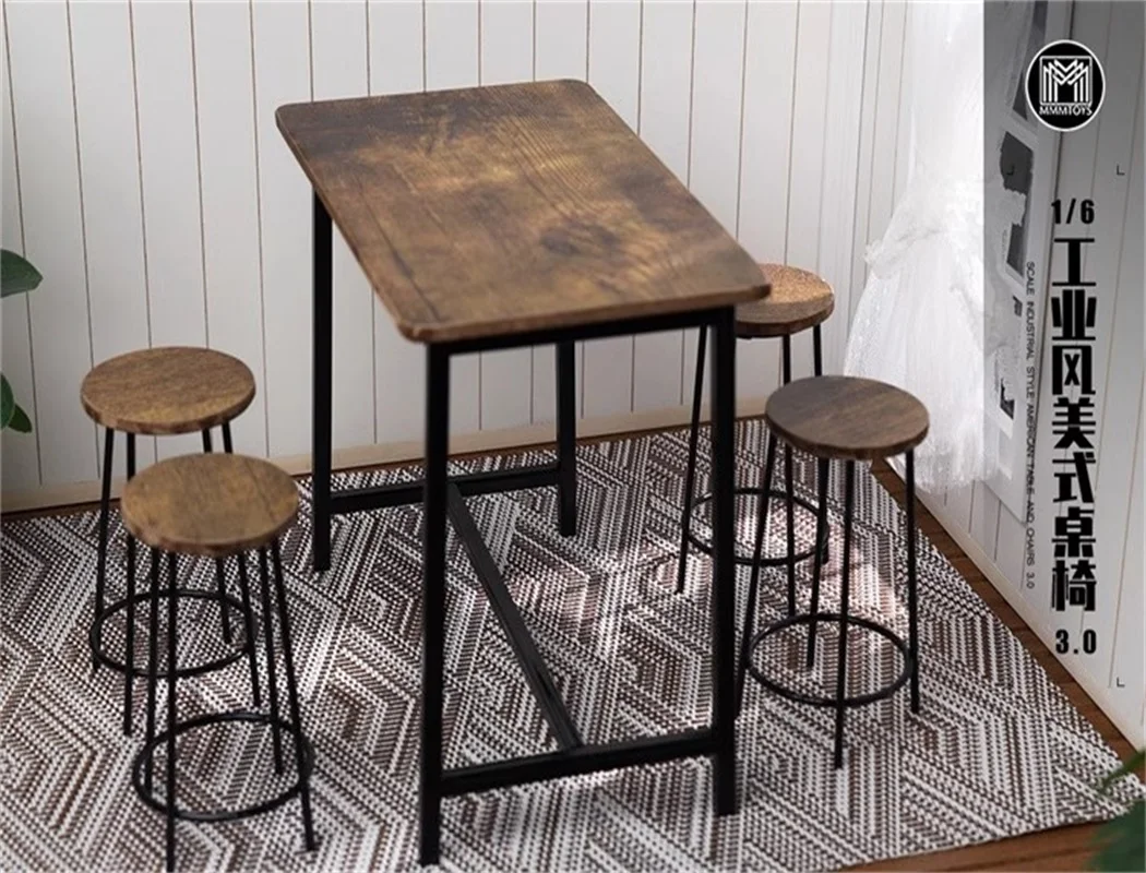 MMMTOYS M2417 1/6 Soldier Scene Accessories Industrial Style American Style Table and Chair 3.0 Fit 12'' Action Figure In Stock
MMMTOYS M2417 1/6 Soldier Scene Accessories Industrial Style American Style Table and Chair 3.0 Fit 12'' Action Figure In Stock