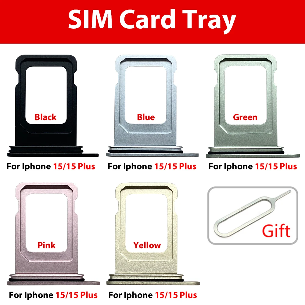 Good quality Mobile Phone New Lateral SIM Card Tray Chip Slot Holder Pocket For Iphone 15 15 Plus
Good quality Mobile Phone New Lateral SIM Card Tray Chip Slot Holder Pocket For Iphone 15 15 Plus