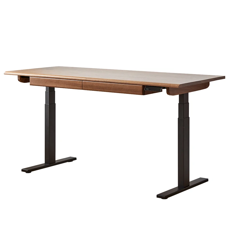 Electric lifting table Intelligent solid wood office desk Standing computer desk E-sports work
Electric lifting table Intelligent solid wood office desk Standing computer desk E-sports work