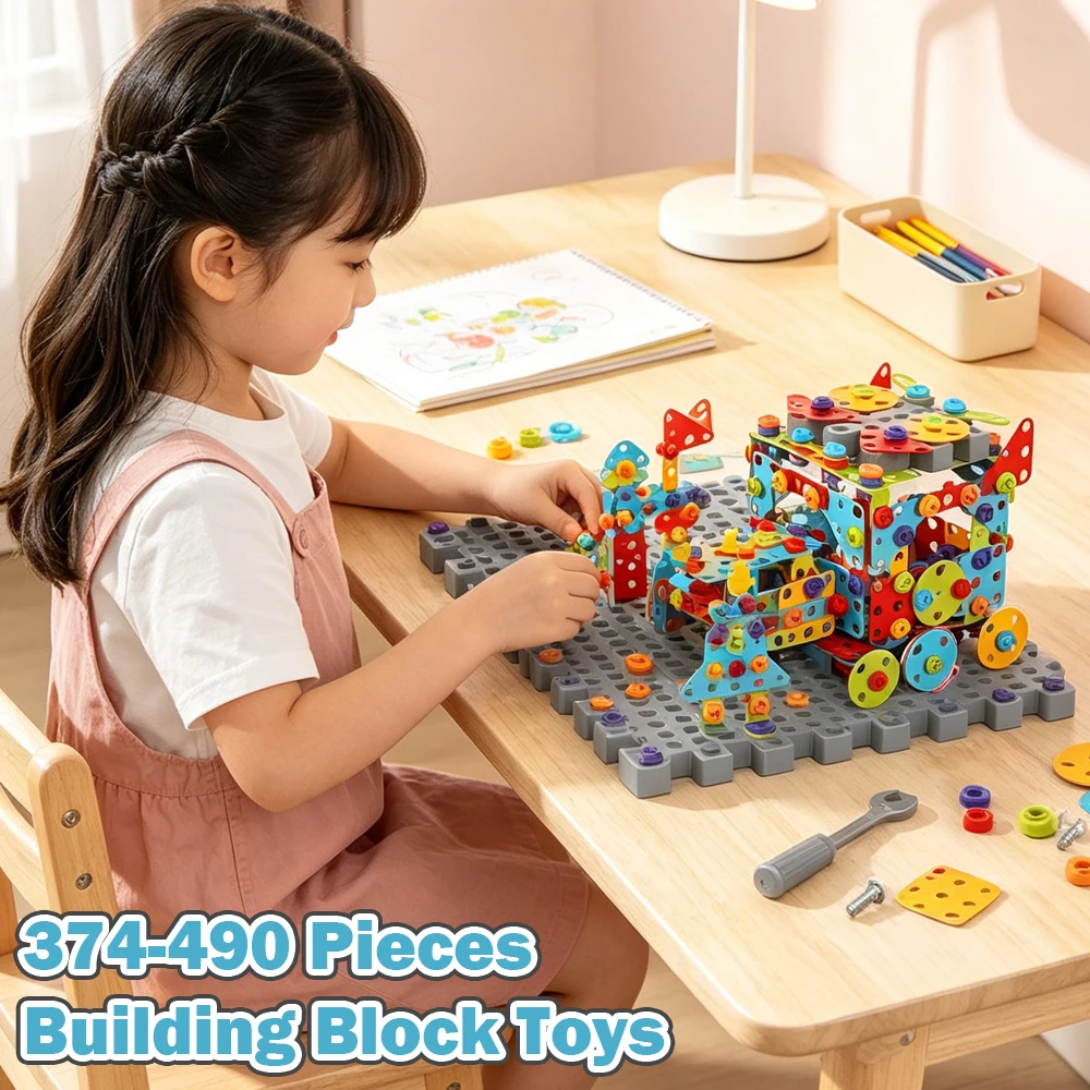 Disassembly Match Tool Building Block Toy Children Educational DIY Assembled STEAM Sets Design Toys for Kids Boys Birthday Gifts
Disassembly Match Tool Building Block Toy Children Educational DIY Assembled STEAM Sets Design Toys for Kids Boys Birthday Gifts