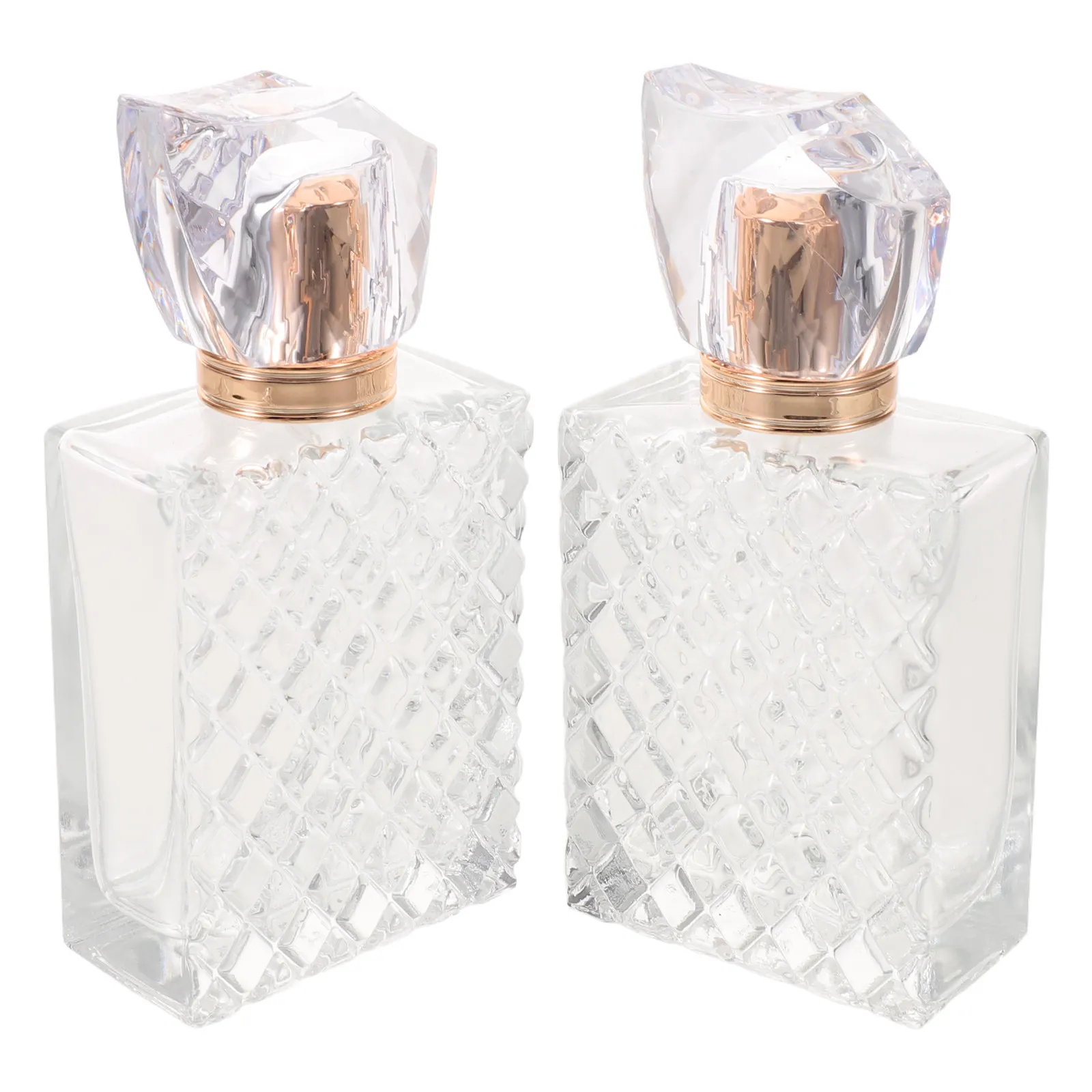 2Pcs Square Glass Perfume Bottles Refillable Fine Mist Spray Bottles Portable Transparent Atomizer Travel Essential Oil
2Pcs Square Glass Perfume Bottles Refillable Fine Mist Spray Bottles Portable Transparent Atomizer Travel Essential Oil