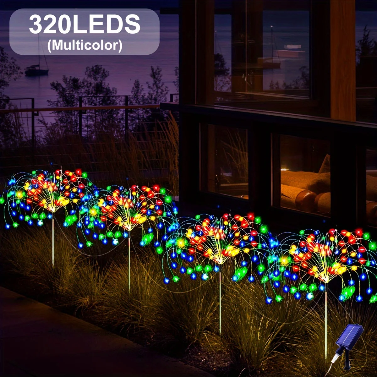 Solar Firework Lights Outdoor Copper Wire 320 LEDS String Lighting Waterproof DIY Decor for Yard Garden Christmas Gardening Gift
Solar Firework Lights Outdoor Copper Wire 320 LEDS String Lighting Waterproof DIY Decor for Yard Garden Christmas Gardening Gift