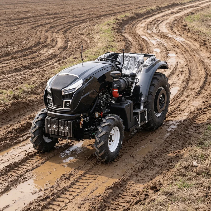Customized Multifunctional Agricultural Tractor Cultivator, 50 HP Wheeled Four-Wheel Reinforced Rotary Tiller
Customized Multifunctional Agricultural Tractor Cultivator, 50 HP Wheeled Four-Wheel Reinforced Rotary Tiller