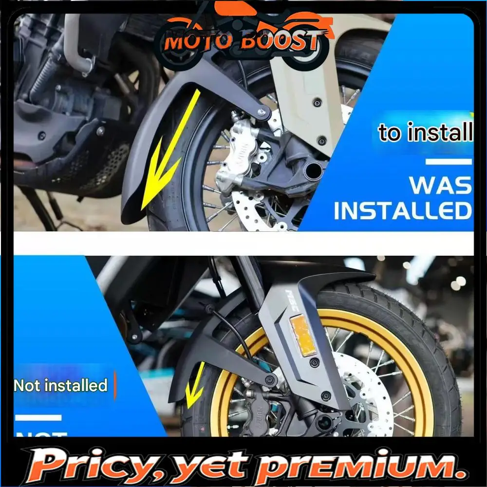 【Premium quality】Suitable for 800MT and 700MT extended front fenders, front mudguards and front wheel mudguard accessories.
【Premium quality】Suitable for 800MT and 700MT extended front fenders, front mudguards and front wheel mudguard accessories.
