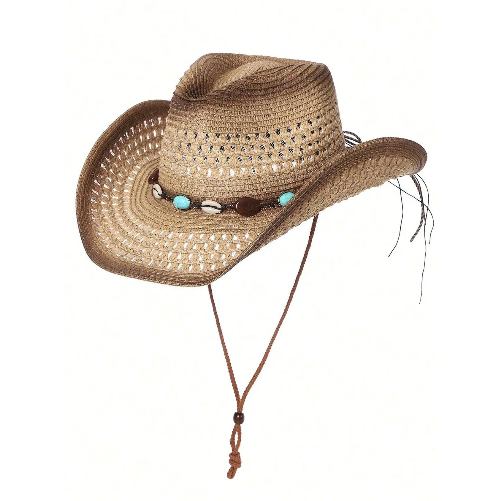 1Pcs Unisex Bead Decor Dyeing Wide Brim Printed Cowgirl Hat Summer Travel Shade Cowboy Hat Hollow Out Breathable With Beaded Tri
1Pcs Unisex Bead Decor Dyeing Wide Brim Printed Cowgirl Hat Summer Travel Shade Cowboy Hat Hollow Out Breathable With Beaded Tri