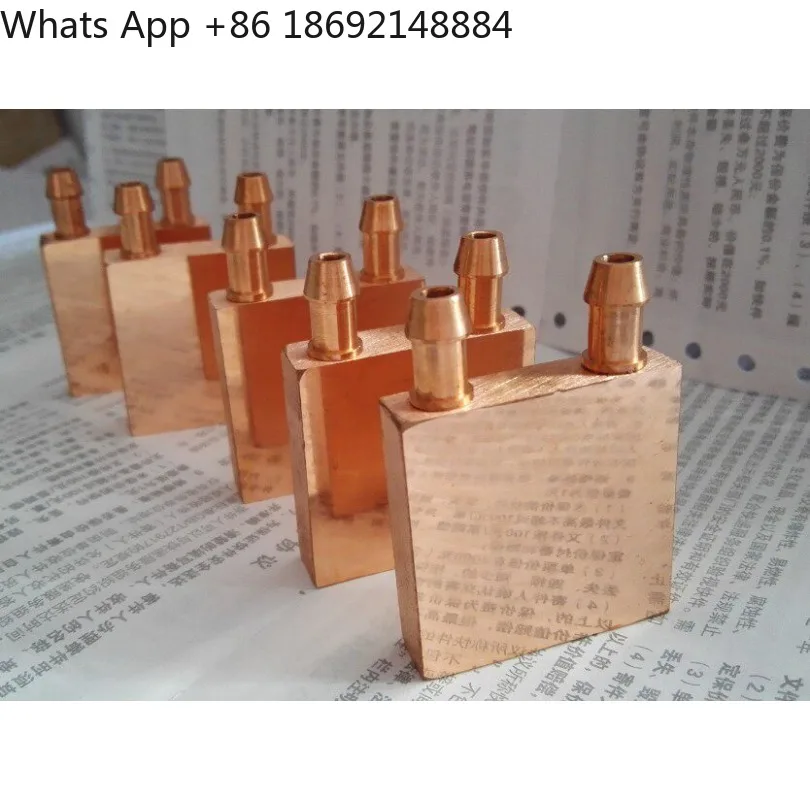 Pure copper universal water-cooled heat absorption head, suitable for graphics card CPU cooling sheet North Bridge South Bridge
Pure copper universal water-cooled heat absorption head, suitable for graphics card CPU cooling sheet North Bridge South Bridge