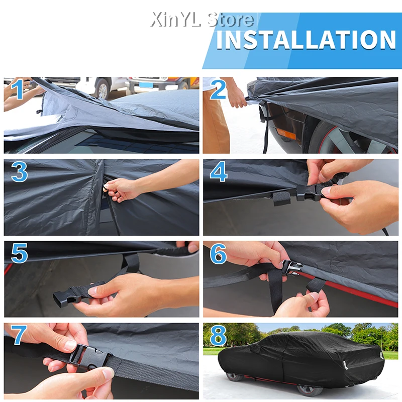 Car Cover UV Sun Protection Dustproof Snowproof Waterproof For Dodge Challenger 2010 Up Black Auto Exterior Accessories
Car Cover UV Sun Protection Dustproof Snowproof Waterproof For Dodge Challenger 2010 Up Black Auto Exterior Accessories