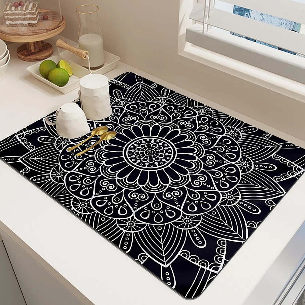 Kitchen Accessories Absorbent Kitchen Dish Drying Mat Coffee Machine Tableware Drain Mat Kitchen Drain Pad Tableware Mat Coaster
Kitchen Accessories Absorbent Kitchen Dish Drying Mat Coffee Machine Tableware Drain Mat Kitchen Drain Pad Tableware Mat Coaster