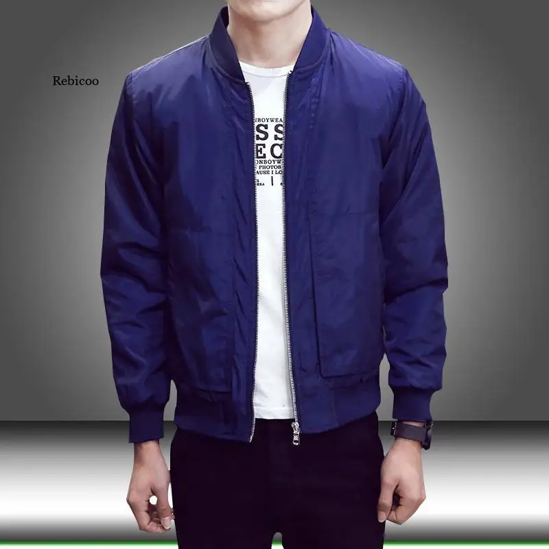 Slim Fit Solid Mens Bomber Jacket 2022 Spring Autumn Male Baseball Thin Jackets Brand Casual Coat Top Men's windbreaker Jacket
Slim Fit Solid Mens Bomber Jacket 2022 Spring Autumn Male Baseball Thin Jackets Brand Casual Coat Top Men's windbreaker Jacket