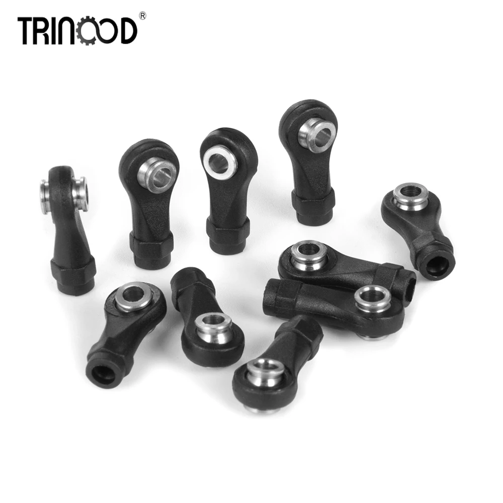 TRINOOD 10pcs M2.5 Rod Ends Link Balls Head Linkage Joint for 1/18 RC Crawler Car TRX4-M Upgrade Parts Accessories
TRINOOD 10pcs M2.5 Rod Ends Link Balls Head Linkage Joint for 1/18 RC Crawler Car TRX4-M Upgrade Parts Accessories