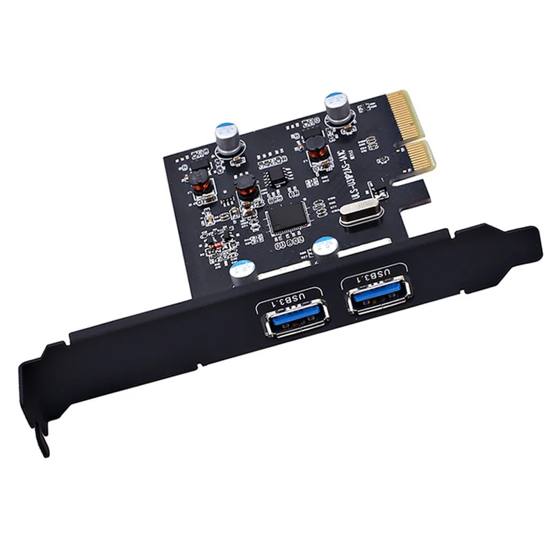 Плата расширения PCIE PCI Express на USB 3,1 Gen 2 (10 Гбит/с) Type A USBA, плата расширения Asmedia1142, чипсет с поддержкой Windows XP/Vista/7/8/10
Плата расширения PCIE PCI Express на USB 3,1 Gen 2 (10 Гбит/с) Type A USBA, плата расширения Asmedia1142, чипсет с поддержкой Windows XP/Vista/7/8/10
