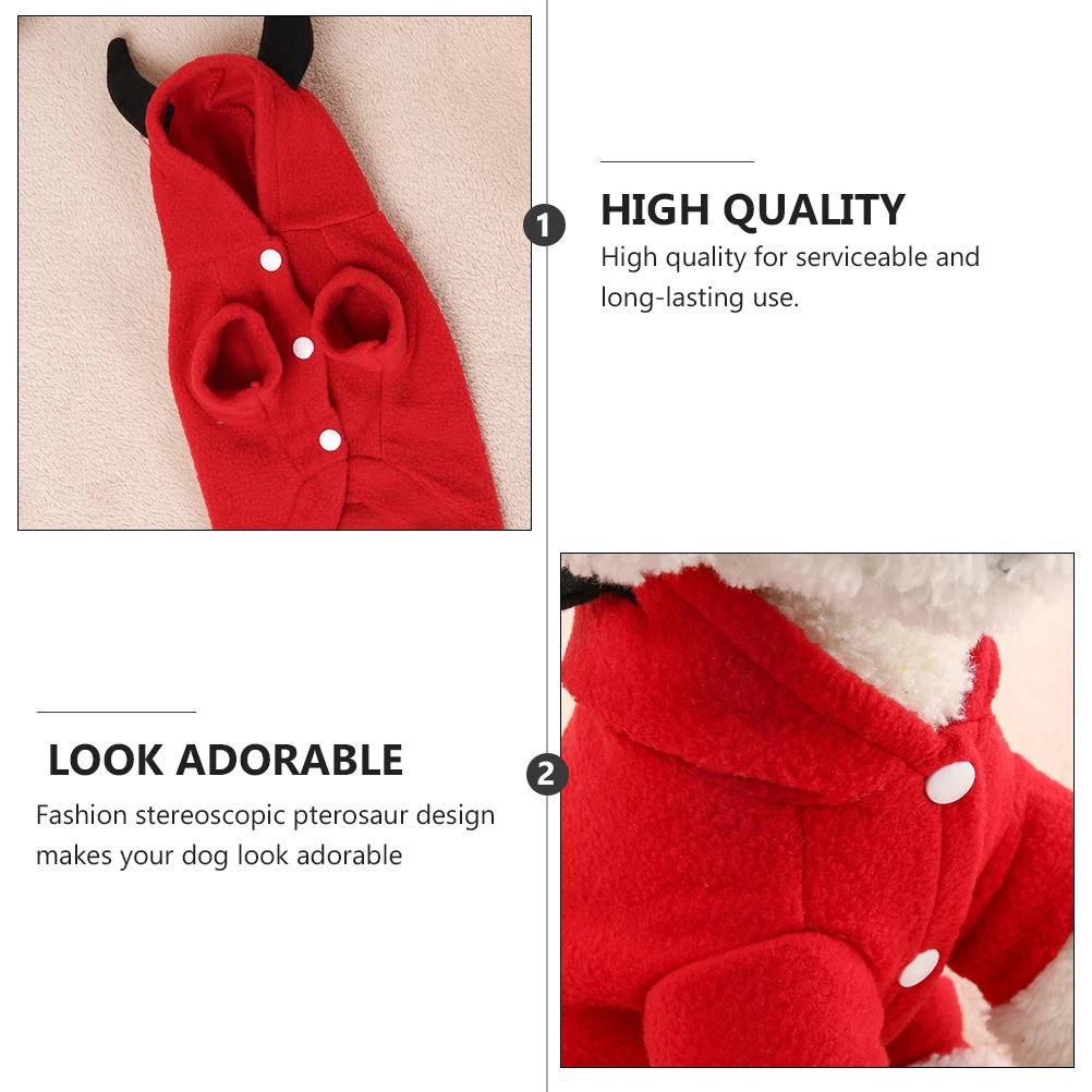 Pet Transformation Costume Stereoscopic Shape Dog Clothes Warm Coat Small Size Outdoor Activities Pet Party Clothes
Pet Transformation Costume Stereoscopic Shape Dog Clothes Warm Coat Small Size Outdoor Activities Pet Party Clothes
