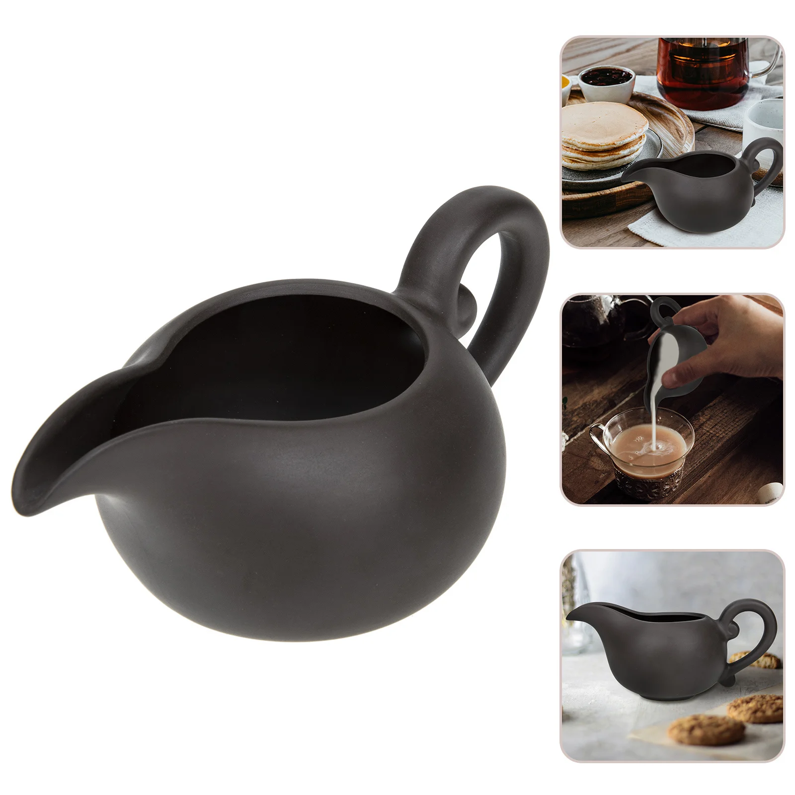 Gravy Pitcher Cream Ceramic Milk Creamer Sauce Boat Porcelain for Mini with Pour Spout
Gravy Pitcher Cream Ceramic Milk Creamer Sauce Boat Porcelain for Mini with Pour Spout