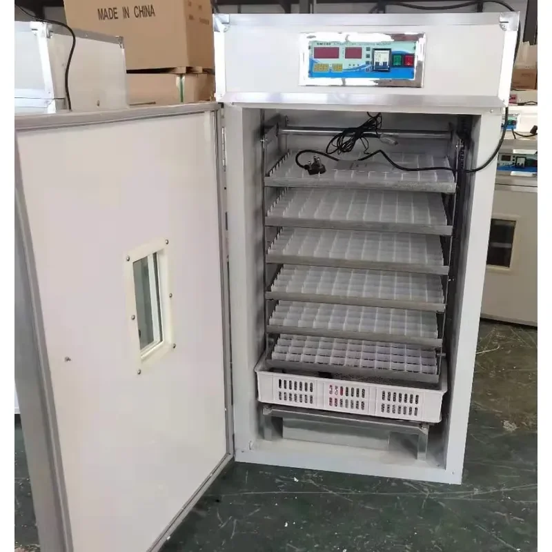 Industrial Egg Incubator with Automatic Settings for 2000 Chicken Eggs for 1500 Duck Eggs for 5000 Quail Eggs
Industrial Egg Incubator with Automatic Settings for 2000 Chicken Eggs for 1500 Duck Eggs for 5000 Quail Eggs