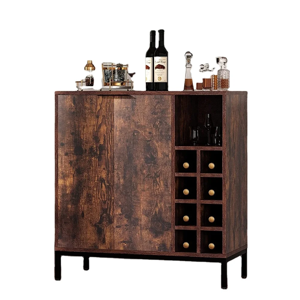 Modern Style Wood Buffet Sideboard Storage Rack Vintage Antique Oak Wine Bar Cabinet for Liquor and Glasses
Modern Style Wood Buffet Sideboard Storage Rack Vintage Antique Oak Wine Bar Cabinet for Liquor and Glasses