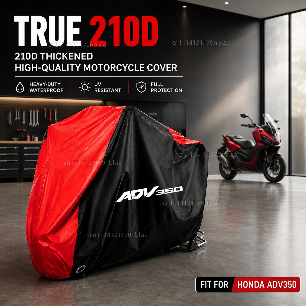 For HONDA ADV350 ADV 350 2021 2022 210D Motorcycle Cover Waterproof All Season Dustproof UV Protection Moto Rain Cover
For HONDA ADV350 ADV 350 2021 2022 210D Motorcycle Cover Waterproof All Season Dustproof UV Protection Moto Rain Cover