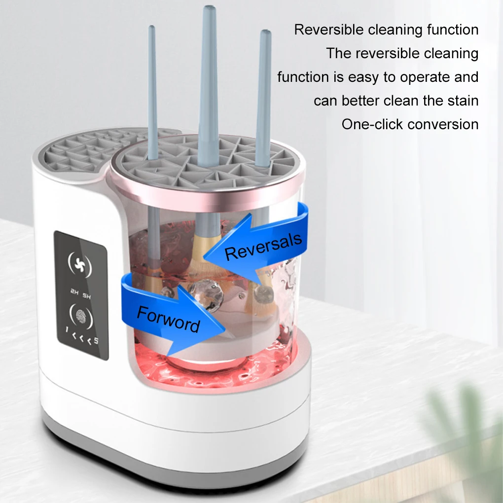 Electric Makeup Brush Cleaner Rechargeable Makeup Brushes Cleaning Tool Automatic Makeup Brush Cleaning Stand Device
Electric Makeup Brush Cleaner Rechargeable Makeup Brushes Cleaning Tool Automatic Makeup Brush Cleaning Stand Device