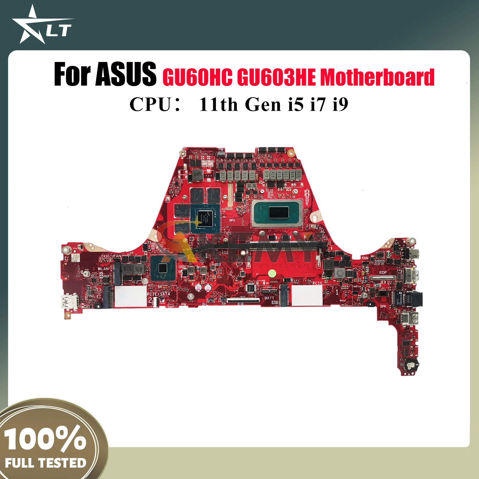 GU603HE Laptop Motherboard For ASUS ROG Zephyrus M16 GU603 GU603HE GU60HC Mainboard W/ 11th Gen i5 i7 i9 100% tests OK fast ship
GU603HE Laptop Motherboard For ASUS ROG Zephyrus M16 GU603 GU603HE GU60HC Mainboard W/ 11th Gen i5 i7 i9 100% tests OK fast ship
